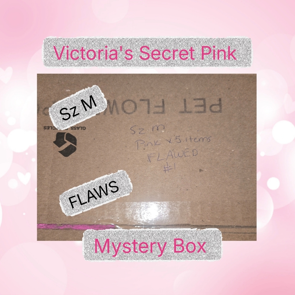 Victoria's Secret PINK Mystery Box Size M FLAWED
